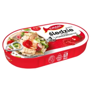GRAAL FILET ŚLEDZIOWY W SOSIE POMIDOROWYM 170G