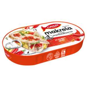 GRAAL FILET Z MAKRELI W SOSIE POMIDOROWYM ZE SŁODKIM CHILI 170G