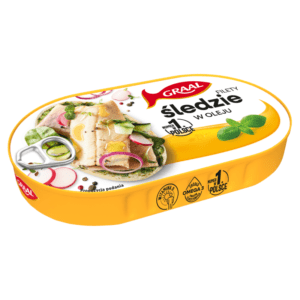 GRAAL FILET ŚLEDZIOWY W OLEJU 170G