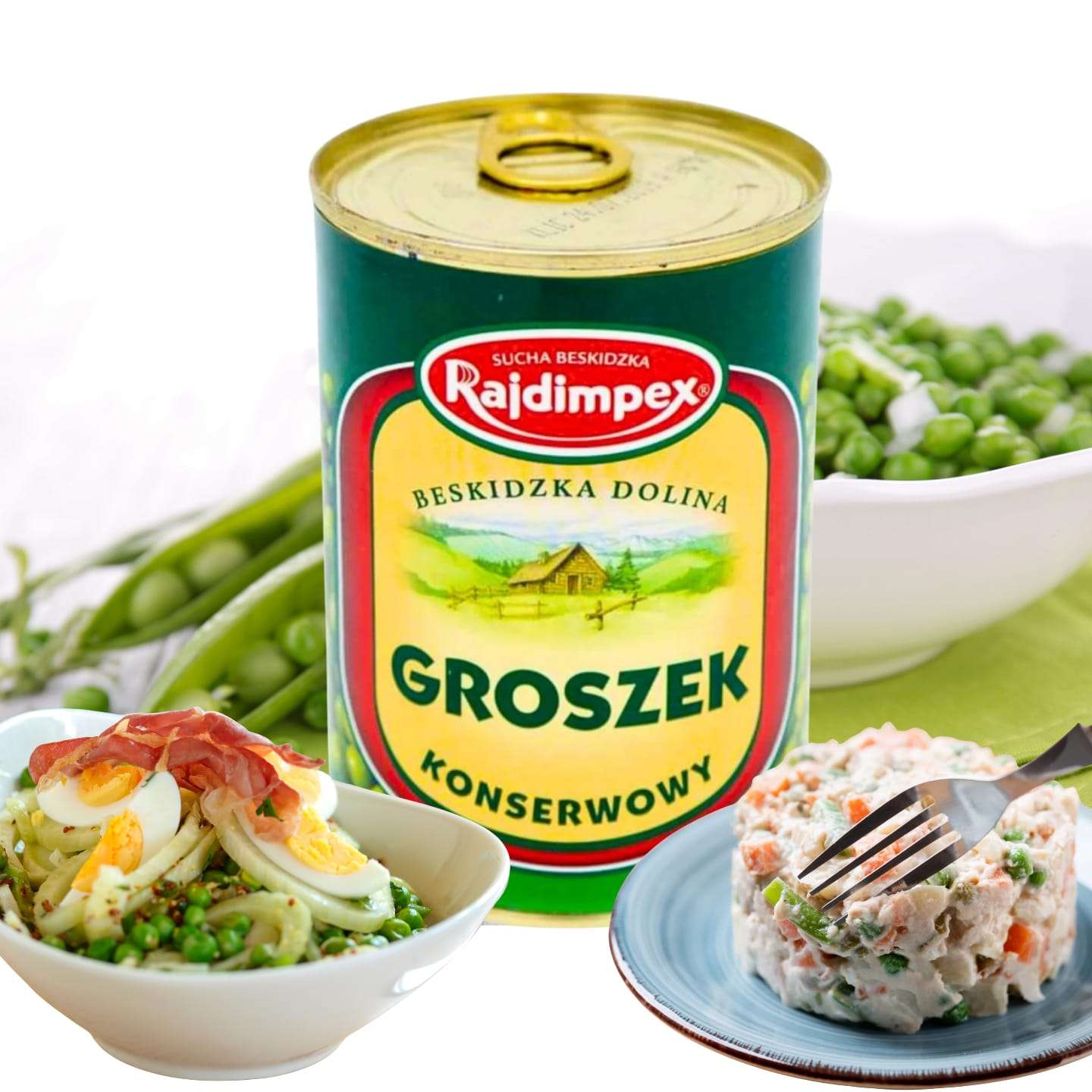 RAJDIMPEX GROSZEK KONSERWOWY 400G