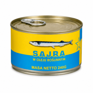 PETROPAT SAJRA W OLEJU ROŚLINNYM 240G