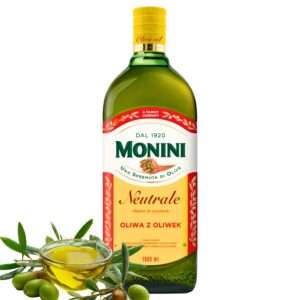 MONINI WŁOSKA OLIWA Z OLIWEK NEUTRALE 1L