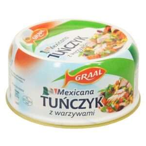 GRAAL TUŃCZYK Z WARZYWAMI MEXICANA 280G