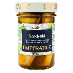 EMPERATRIZ SARDYNKI W EKOLOGICZNEJ OLIWIE Z OLIWEK EXTRA VERGINE 190G