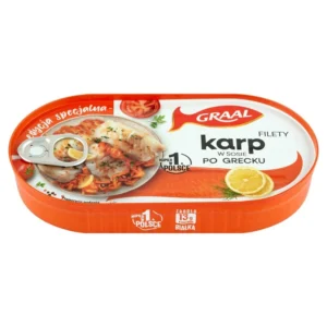 GRAAL FILETY Z KARPIA W SOSIE PO GRECKU 170G