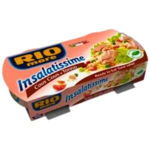 RIO MARE SAŁATKA Z TUŃCZYKIEM I KASZĄ KUSKUS 2X160G