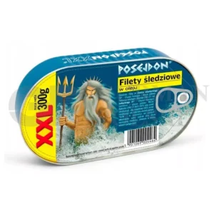 POSEJDON FILETY ŚLEDZIOWE W OLEJU 300G