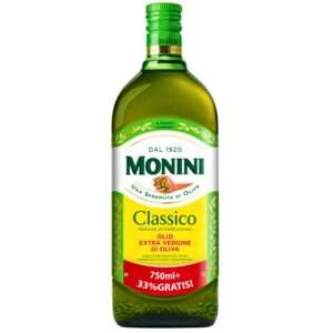 MONINI OLIWA Z OLIWEK EXTRA VIRGIN CLASSICO 750ML +33%GRATIS