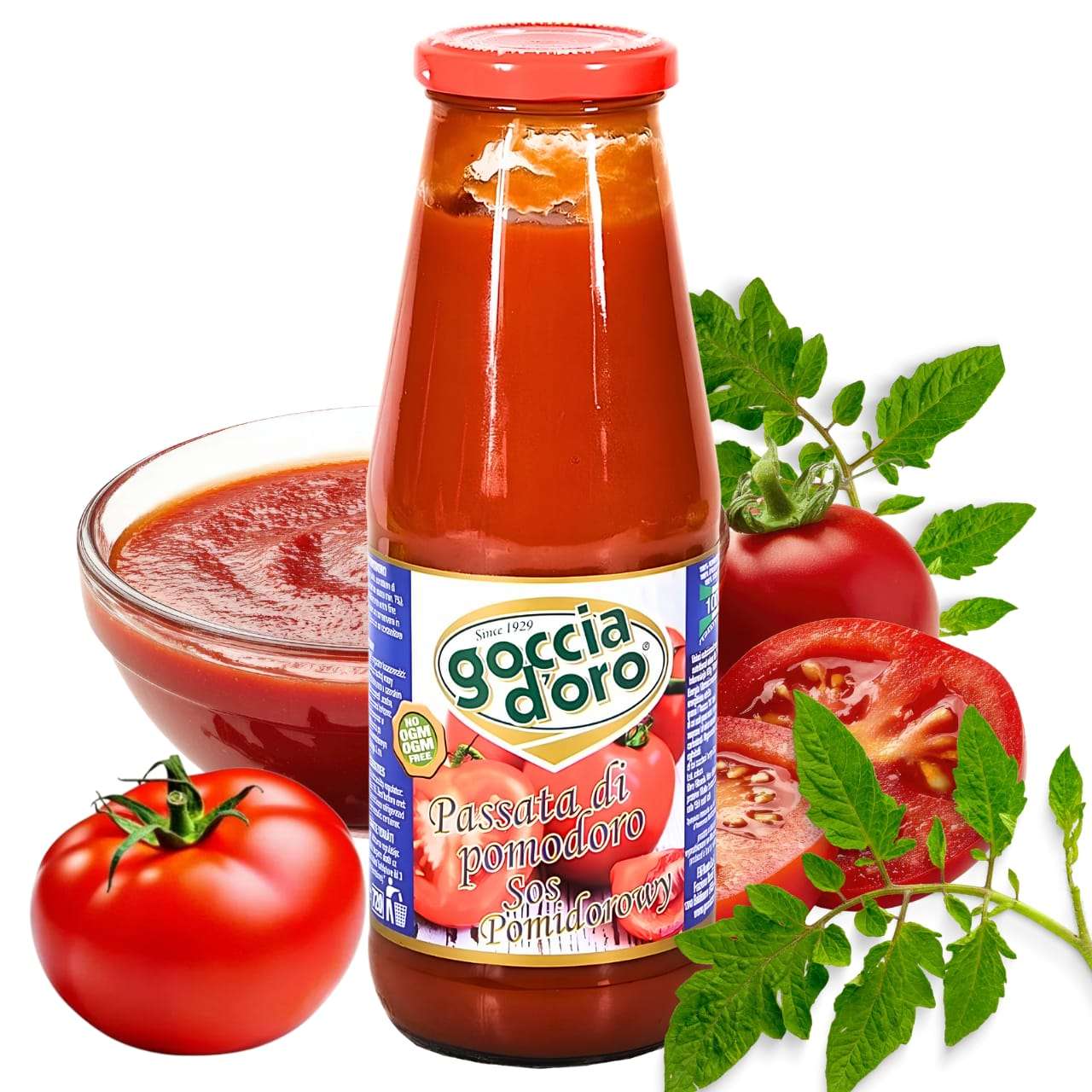 GOCCIA D’ORO SOS POMIDOROWY PASSATA 690G