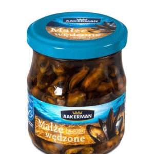 AAKERMAN MAŁŻE WĘDZONE W OLEJU 200G